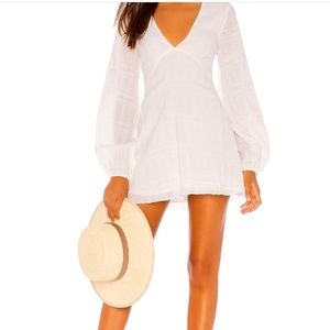EUC Sundress Revolve Tularosa White Ryland Dress XS